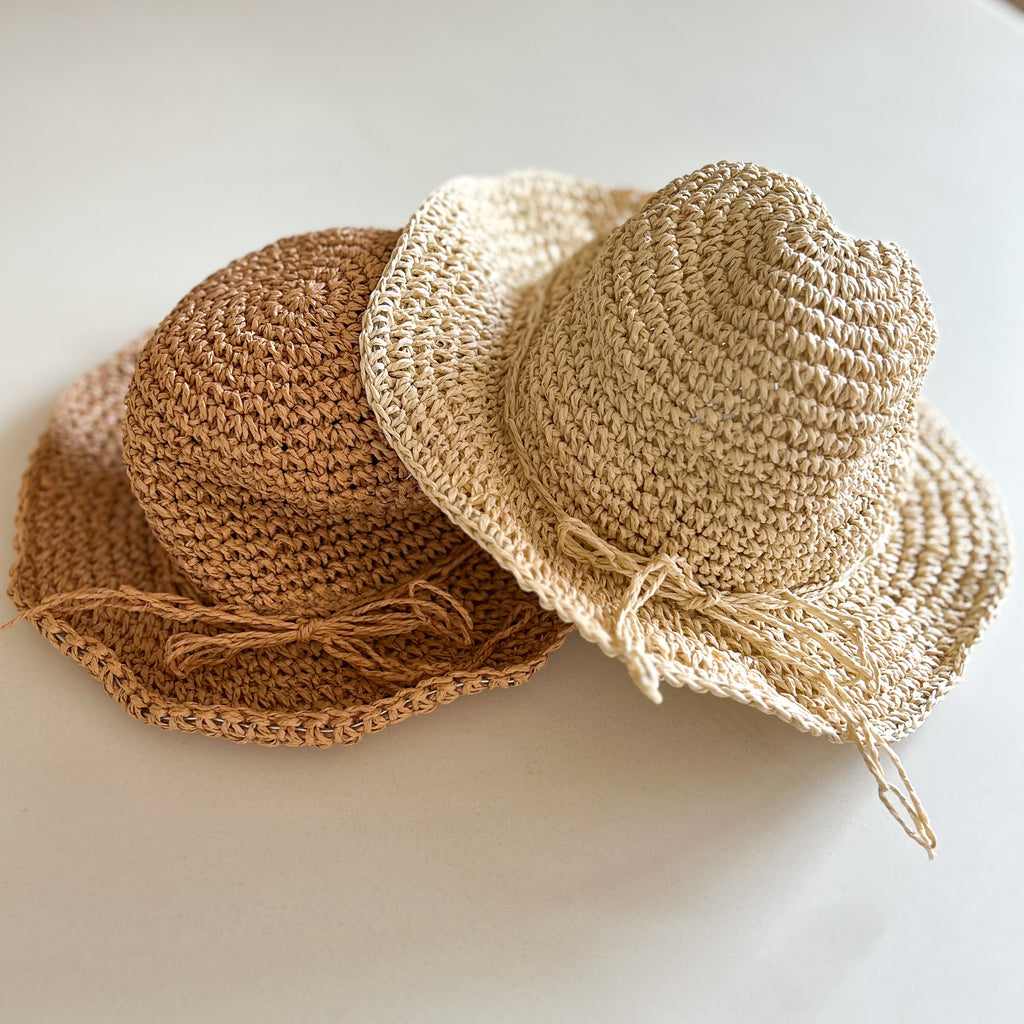 baby kids straw hat woven sun hat girls hat