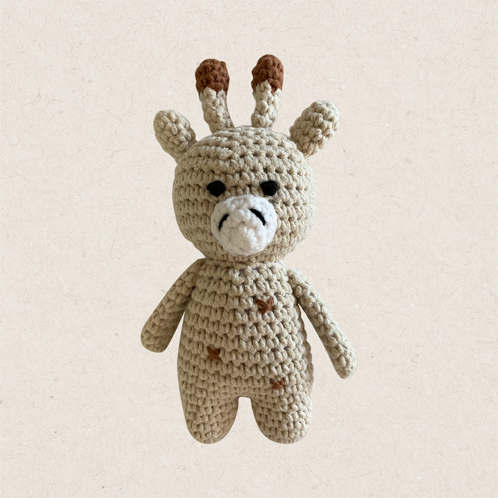 cotton crochet plush toy